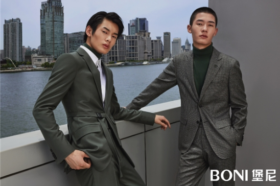 新锐精英之选，BONI堡尼塑型男装宣告品牌升级