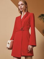 红色时尚 ICON 打造职场女性风采